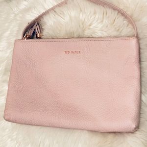 Ted Baker cross body purse pink